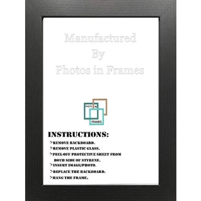 Image of n PRESTIGE BLACK 36&quot;X24&quot; (91.5cm X 61.cm) POSTER PICTURE PHOTO FRAME