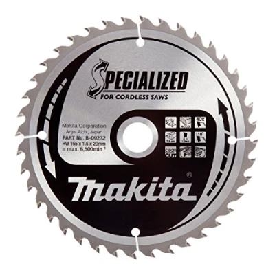 Image of Makita B 32954 Specialized Blade for Cordless Saws 165x20x40T