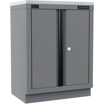 Image of Superline Pro Black Edition Modular Floor Cabinet 2 Door 680mm