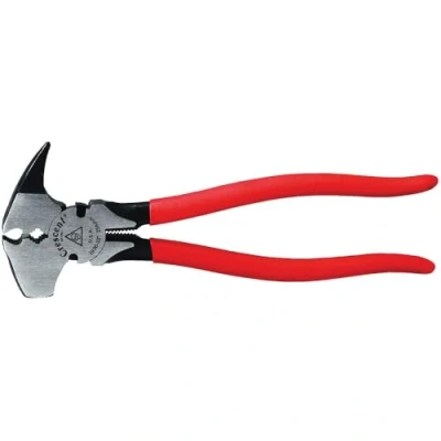 Image of Crescent 10&quot; Dipped Handle Heavy Duty Solid Joint Fence Tool Pliers 193610CVSMNN 05