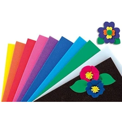 Image of Vaessen Creative Foam Sheets, Neon Cyclam, One Size