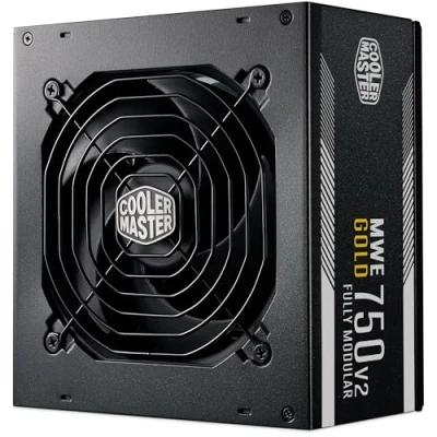 Image of Cooler Master MWE Gold 750 V2 ATX 3.1 Fully Modular PSU (UK Plug) Support, 80 PLUS 750W Power Supply, PCIe 5.1 Cabling, 120mm HDB Fan, High Temperature Threshold, 5 Year Warranty