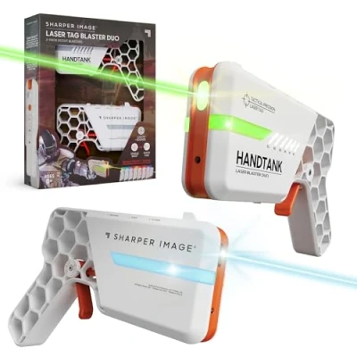 Image of Sharper Image Laser Tag Blaster Duo Game for Kids, Kids Games, Children&#039;s Pretend Gun Games