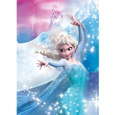 Image of Komar Frozen 2 Elsa Action Size: 50 x 70 cm, Wall Picture, Poster, Art Print (without frame), Disney