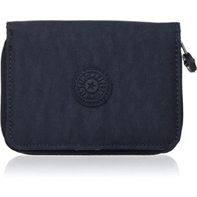 Image of Kipling Women&#039;s Money Love, RFID Anti Hacker Technology, Polyester Zip Closure Wallet, Blue Bleu 2, One Size, Love Technology Wallet