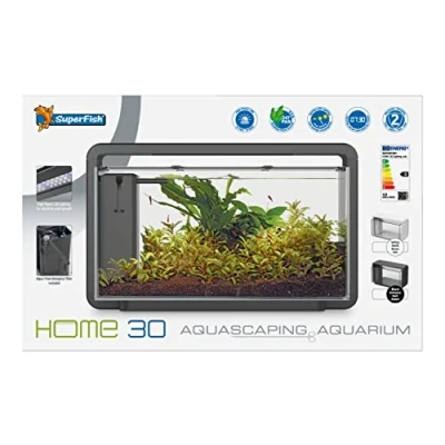Image of Superfish Home 30 Black Freshwater Aquarium