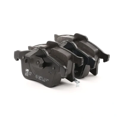 Image of 09192157, 093179708, 093192578, 90544001, 9192157 Brake pad set FEBI BILSTEIN 16491 Front Axle with acoustic wear warning piston clip