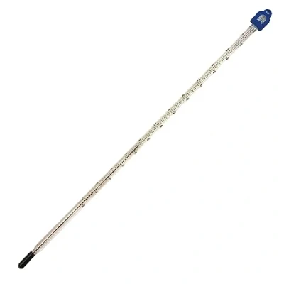 Image of Glass Thermometer 10 to +110 C 300 mm For Measuring Water Liquid Home Brew Wine and Beer Or Laboratory Lab Scientific Use