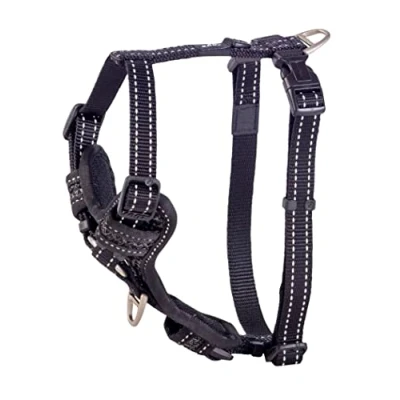 Image of Rogz Control Harness Reflective Medium Black