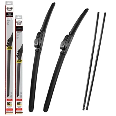 Image of Fits MG4 2022 onwards All Season Wiper Blades With Extra Refill Rubber 24&quot;16&quot; HAS2416TL