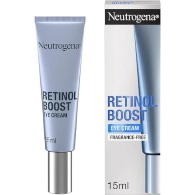 Image of Neutrogena Retinol Boost Eye Cream (1x 15ml), Fragrance Free for Ageing Skin, Under Treatment with Fresher, Younger Looking Skin