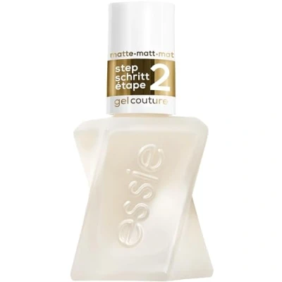 Image of Essie Gel Like Nail Polish, Lasts Up To 15 Days, With Flex.e Technology, No Chipping, Glass Shine, Vegan Formula, Couture, Matte Top Coat, 13.5 ml