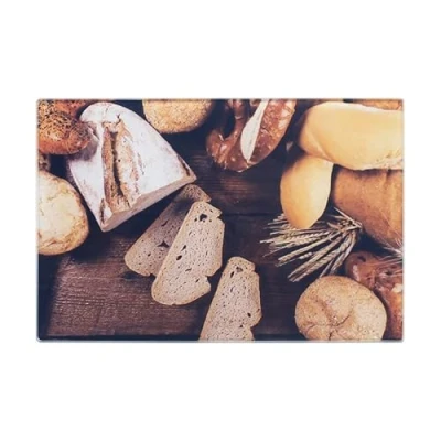 Image of Cutting Board Chopping Block Butcher&#039;s Carving prep Kitchen Cook&#039;s Food Chef&#039;s Slicing Wooden Bamboo Plastic Flexible Glass Marble Antibacterial Color Coded Large Small Durable Easy to Clean Non Slip