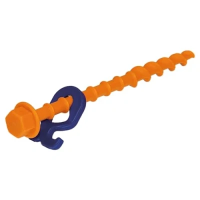 Image of Brunner Peggy Peg 610/122 Screw Pegs 20 cm (Set of 12)