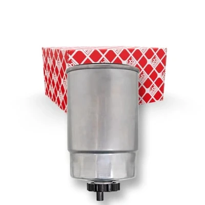 Image of 3B0127400, 3B0127400C, 3B0127400CSK1, 8D0127435 Fuel Filter FEBI BILSTEIN 101650 Spin on Filter, with water separator VOLKSWAGEN: Passat B5 GP Estate