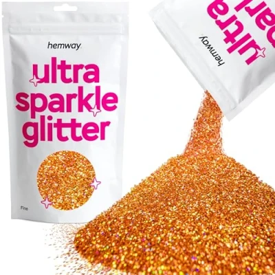 Image of Glitter Copper Holographic Ultra Sparkle Sequins Nail Face Festival Christmas Halloween Makeup Fine 100g / 3.5oz