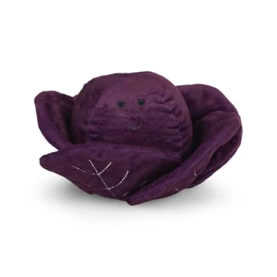 Image of Petface Foodie Faces Ruby Red Cabbage Plush Dog Toy with Built In Squeaker