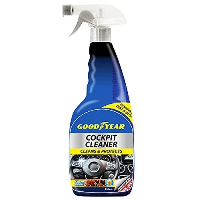 Image of GOODYEAR Clean &amp; Protects Cockpit Cleaner Spray 750ML