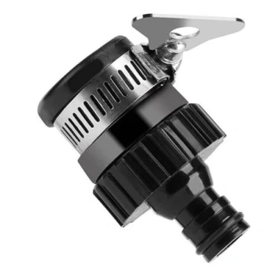 Image of Dunnet Tools 1/2&quot; Quick Connect Tap Connectors Kitchen Sink Adapter Garden Hose to Connector Attachment Indoor Outdoor Universal Hosepipe for Gardening and Watering Plants