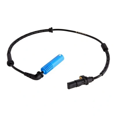 Image of 0025726, 1165573, 32306756573, 34520025726, 34521165573 ABS Sensor HELLA 6PU 009 106 321 Rear Axle Hall 650mm 12V BMW: X5