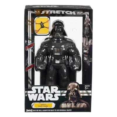 Image of STAR WARS LARGE DARTH VADER STRETCH TOY, ARMSTRONG, AMAZING STRETCHY FUN. FULLY STRETCHABLE VADER. IDEAL PRESENT FOR GIRLS, BOYS &amp; FANS
