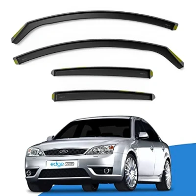 Image of EdgeVisors Wind Deflectors Set Fits: Ford Mondeo MK3 2000 2007 5 Door Hatchback/Saloon 4pc