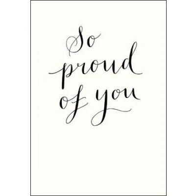 Image of Greeting Card (WDM 436253) Proud of You Artwork by Charlotte Mason