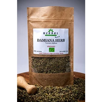 Image of Damiana Tea Loose Dried Leaves/Turnera diffusa Herbal Remedies by J. Ziele