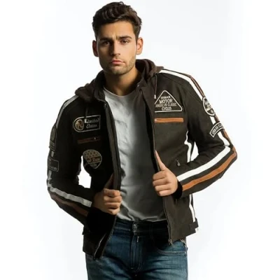 Image of Urban Leather UR 25 58 Men&#039;s Jacket, Brown, S
