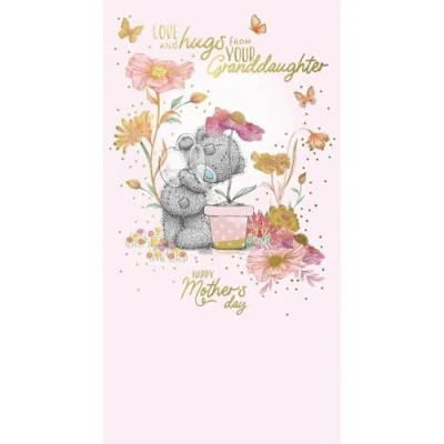 Image of Me to You Tatty Teddy Mother&#039;s Day Card From Granddaughter 5 x 9&quot; Official Collection