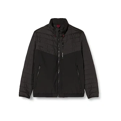 Image of bugatti Men&#039;s 273100 29041 Jacket, Black, 48 cm