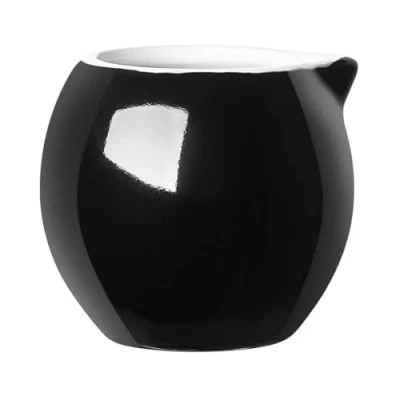 Image of Olympia Cafe Milk Jug Black 70ml 2.36fl oz (6 Pack)
