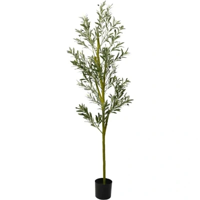 Image of vidaXL Artificial Olive Tree 800 Leaves 200 cm Green