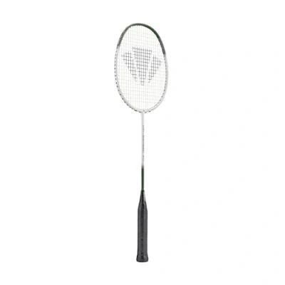 Image of Carlton Drivespeed Graphite Badminton Racket perfect for advanced and club players, White