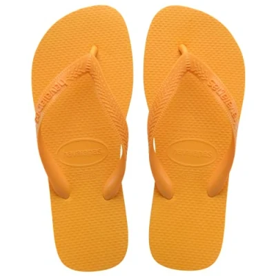 Image of Havaianas Unisex Top Flip Flops, Orange Citrus, 1/2 UK