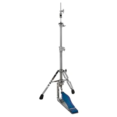 Image of DW MDD Machined Direct Drive Hi hat Stand Blue 2 leg