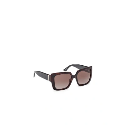 Image of Guess Sunglasses Dark havana gradient brown, Women&#039;s, Size: 53, brown