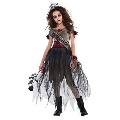 Image of amscan (PKT) (996997) Child Girls Prombie Queen Costume (6 8yr) brand