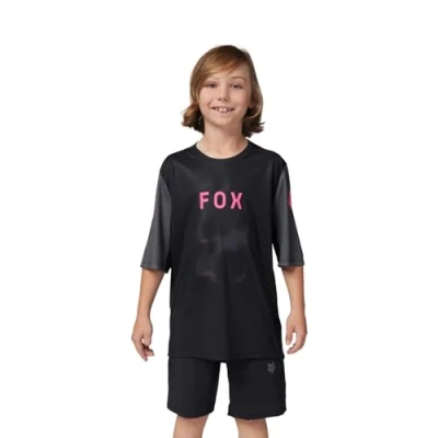 Image of BIKE JERSEY FOX JUNIOR RANGER TAUNT BLACK YM