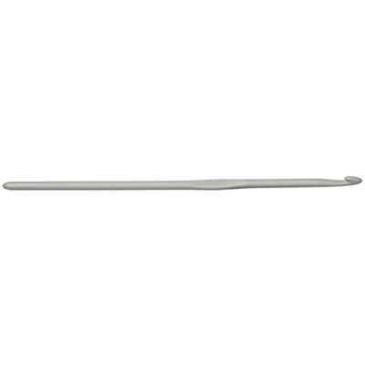 Image of KnitPro Aluminium (2.50mm) Crochet Hook 1 Unit, Grey, 15cm x 2.50mm