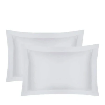 Image of GoldStar® Hotel Quality 400 Thread Pair Oxford Pillow Cases 100% Egyptian Cotton (White)