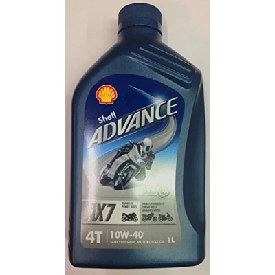 Image of Shell Advance 4T AX7 10W 40 1L