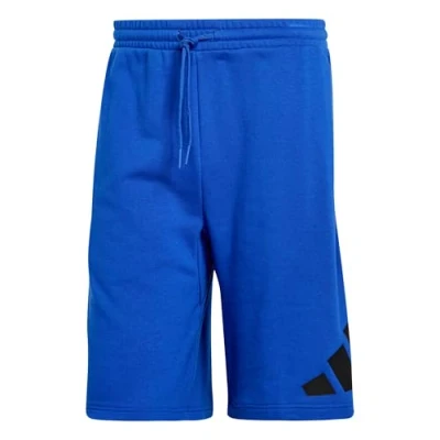 Image of adidas Men&#039;s Essentials Big Logo French Terry Short, Team Royal Blue/Black, XS