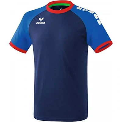 Image of Erima Men Zenari 3.0 Jersey Shirt New Navy/New Royal/Red, Small