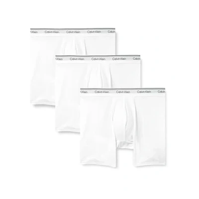 Image of Calvin Klein Boxer Brief 3 PK Men&#039;s, WHITE (WHITE), L