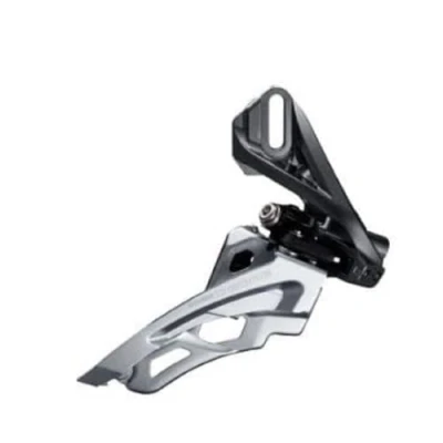 Image of Shimano Deore M6000 D triple front derailleur, direct mount, side swing, pull
