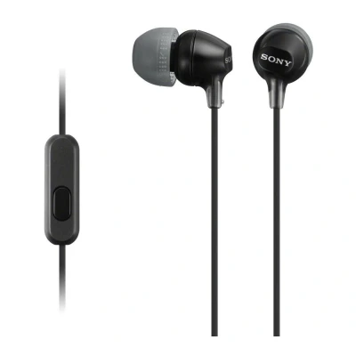 Image of SONY EX15APB Headphones Black, Black