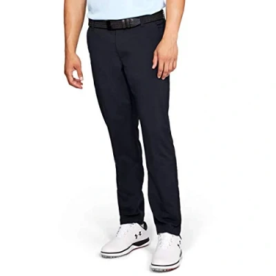 Image of UA Under Armour Mens EU Performance Slim Tapered Trousers (Black, 32&quot; Waist/Regular Leg)