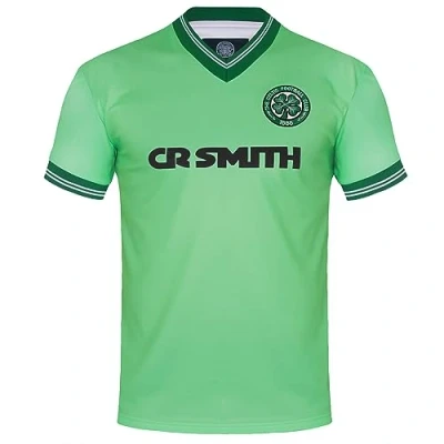 Image of Celtic FC Mens Away Retro Shirt Green Medium