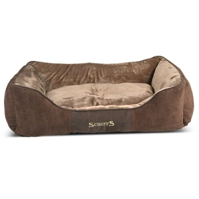 Image of Scruffs Chester Box Bed (XL) Chocolate